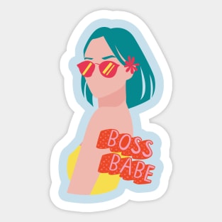 Boss Babe Sticker